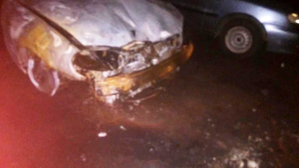 Херсонська поліція розповіла, хто ж підпалював авто сьогодні вночі
