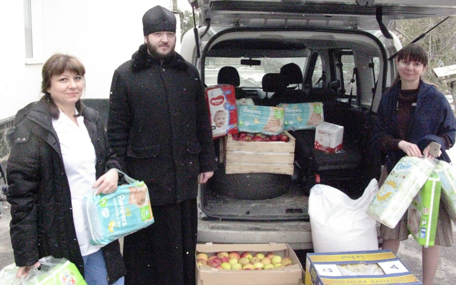 Херсонскому дому ребенка оказали помощь силами прихожан Херсонскому дому ребенка оказали помощь силами прихожан