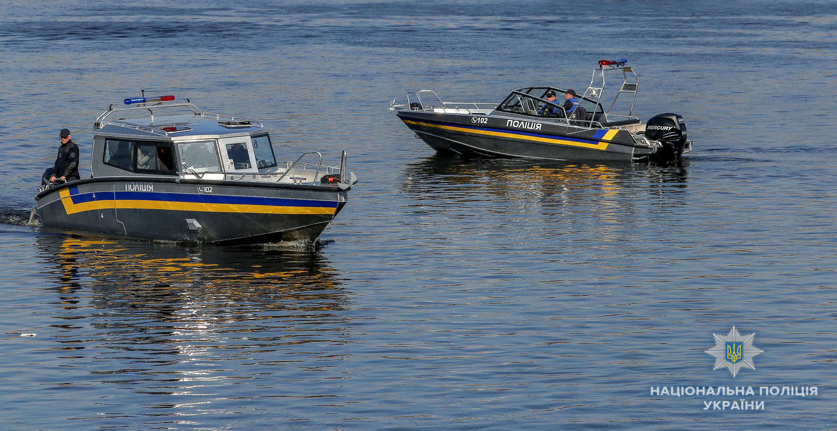 Відтепер поліція і на воді -  Херсонщина отримала два нових сучасних патрульних катери