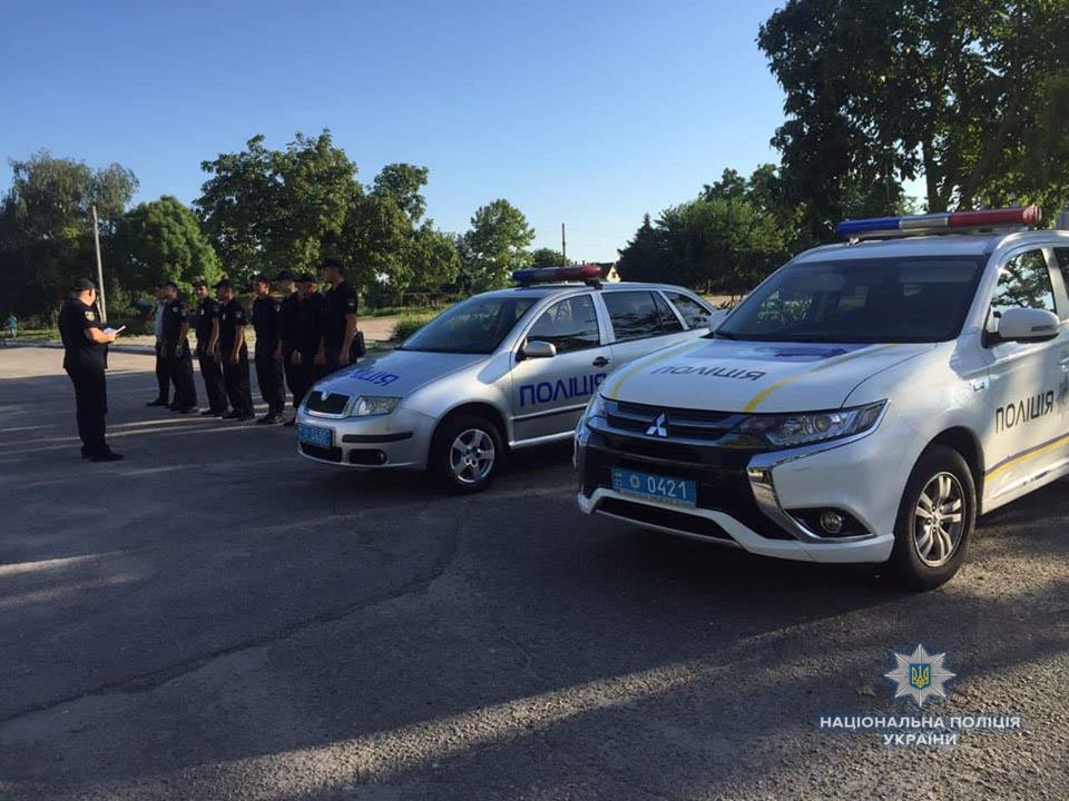 Каховська поліція проводить профілактичне відпрацювання районного центру