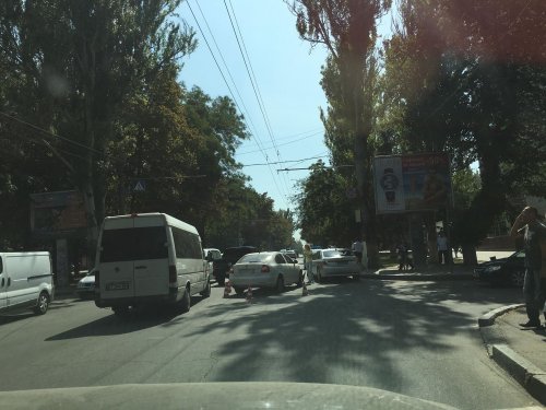Снова ДТП в центре Херсона: что сегодня не поделили автомобилисты?