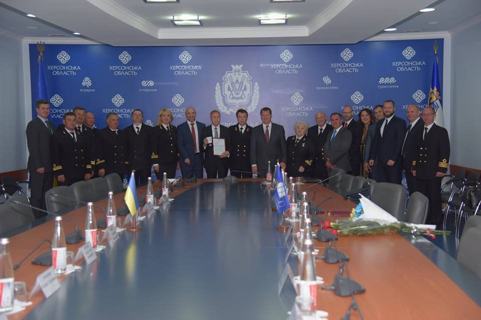 Херсонська державна морська академія підписала доповнення до договору з компанією «Марлоу Навігейшн» Херсонська державна морська академія підписала доповнення до договору з компанією «Марлоу Навігейшн»