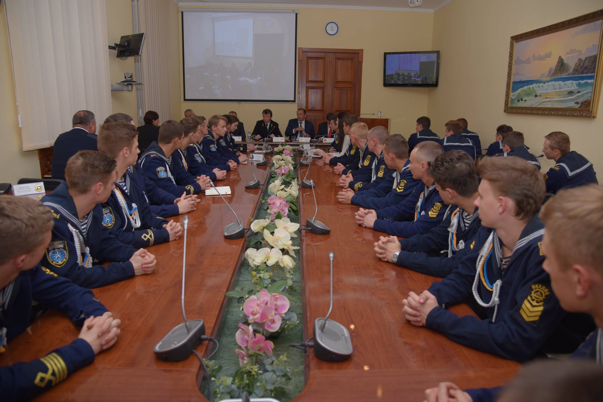 Почесні гості з Міністерства освіти побували вчора у стінах херсонської морської академії (ФОТО)