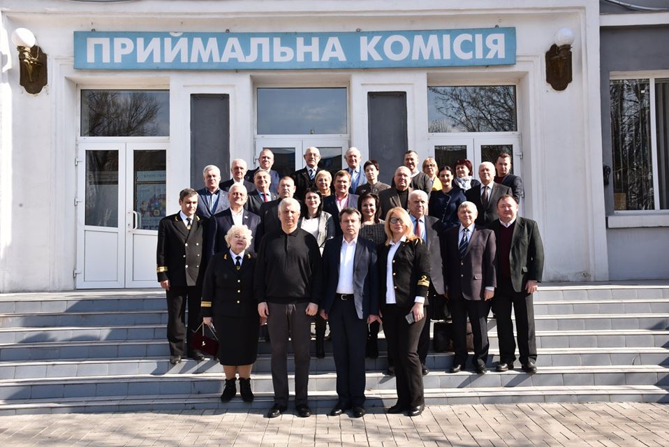 Херсонську морську академію відвідав  голова Національного агентства із забезпечення якості освіти Сергій Квіт - ВІДЕО