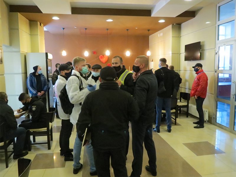 Подробности вчерашнего противостояния в Херсоне