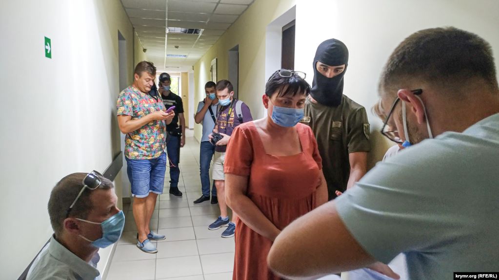 Херсонка Татьяна Кузьмич, подозреваемая в госизмене, решением суда взята под арест