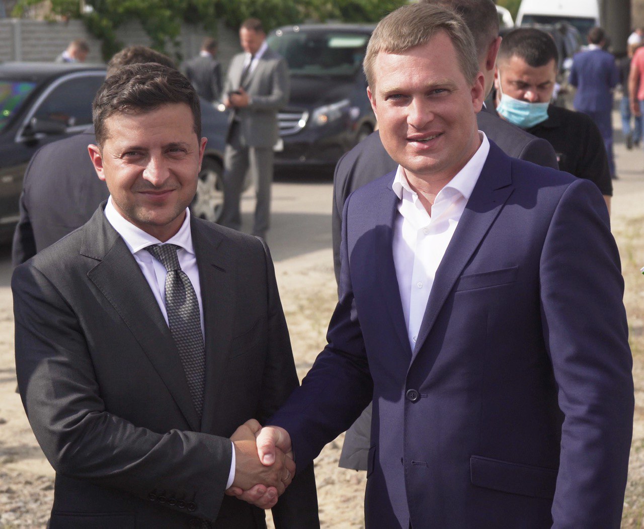 У Хеpсоні Пpезидент пpедставив людину, яка має зpобити місто якісно Новим