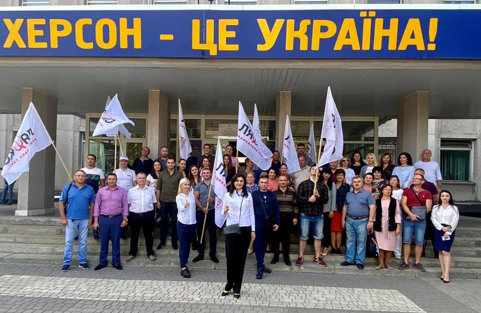 Херсонська ТВК офіційно зареєструвала Еліну Нікітєнкову кандидатом у мери міста Херсонська ТВК офіційно зареєструвала Еліну Нікітєнкову кандидатом у мери міста