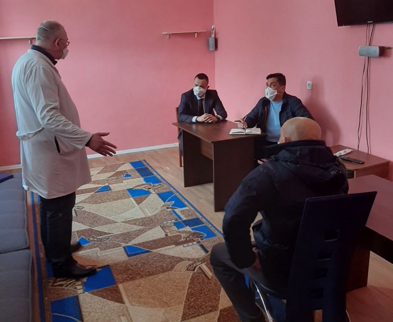 Прокурор Херсонської окружної прокуратури провів особистий прийом засуджених у виправній колонії № 90