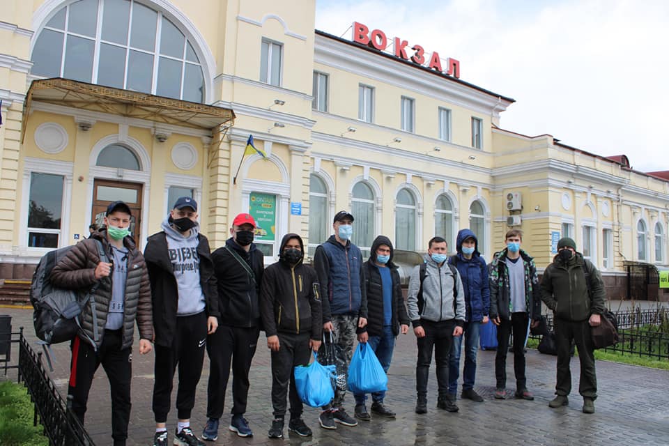 У Херсоні служитимуть ще 19 призовників відібраних до лав Нацгвардії