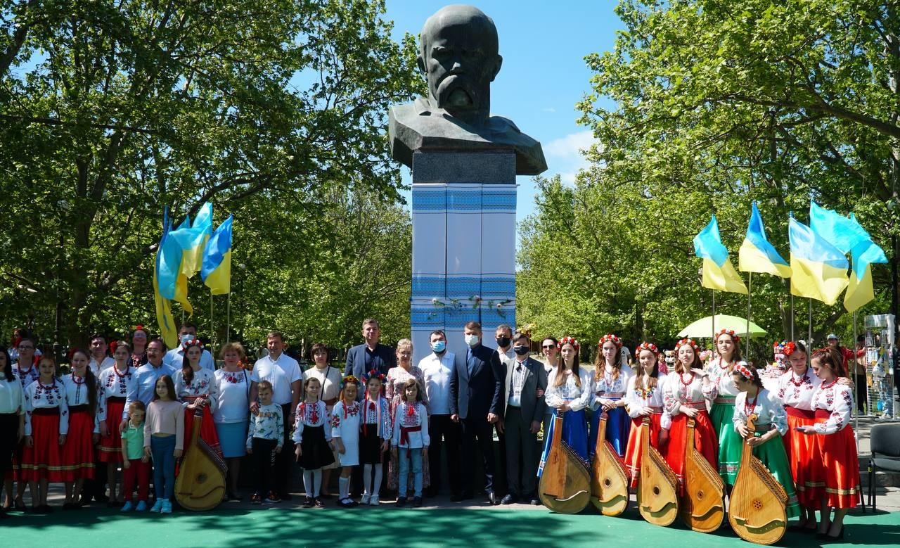 На Херсонщині відзначили 160-ту річницю перепоховання Тараса Шевченка
