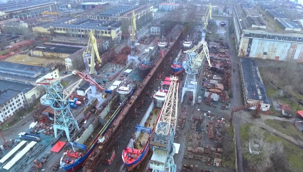 Херсонская верфь SMG успешно продолжает работы по модернизации голландских сухогрузов