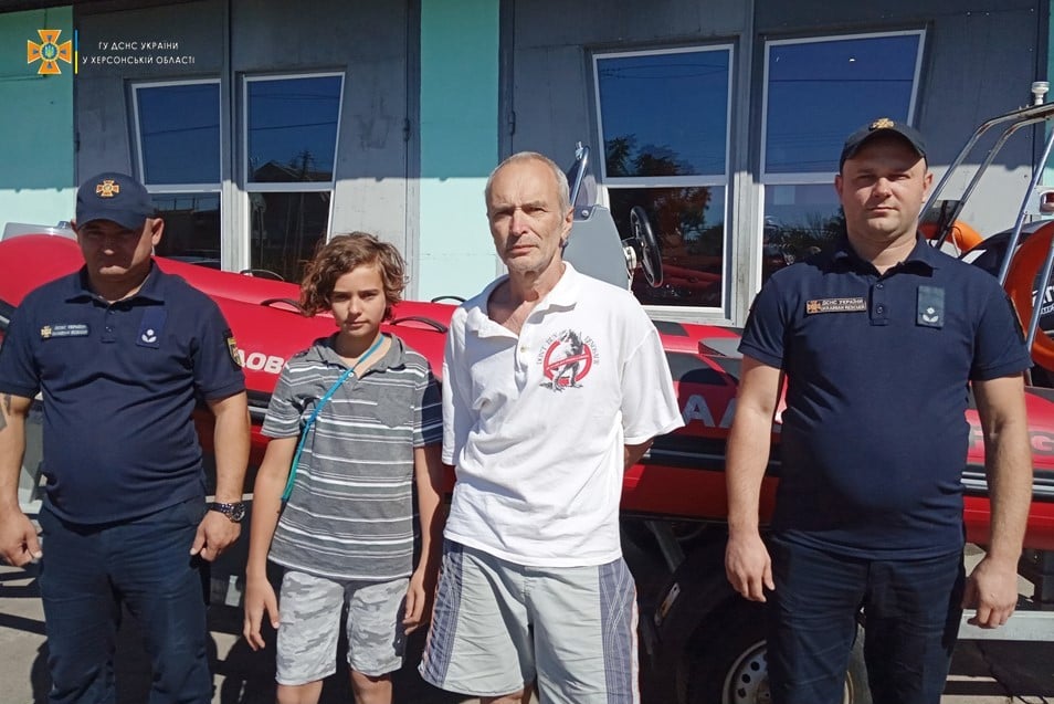 На рахунку скадовських рятувальників ще два врятованих життя