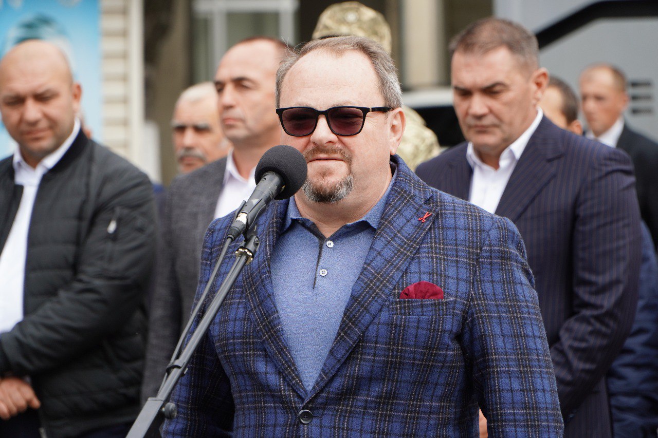 Олександр Самойленко привітав жителів Голої Пристані з Днем міста