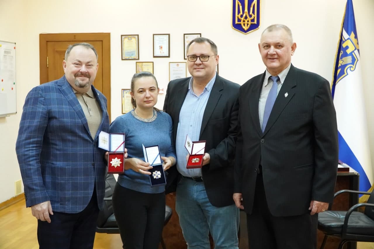Керівники Херсонської обласної ради удостоєні відзнаками «Козацтва Нової України»