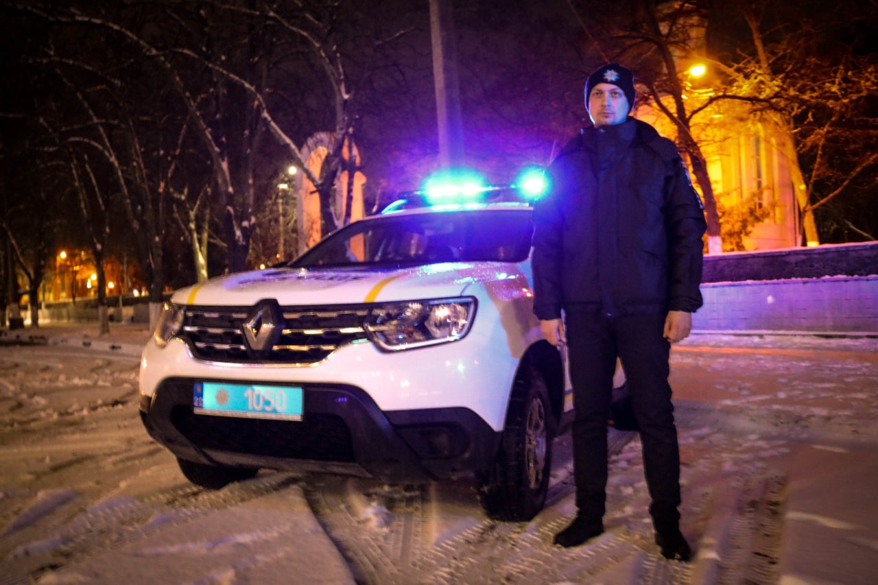 На Херсонщині поліцейські забезпечують охорону публічного порядку під час заходів із нагоди Різдва Христового