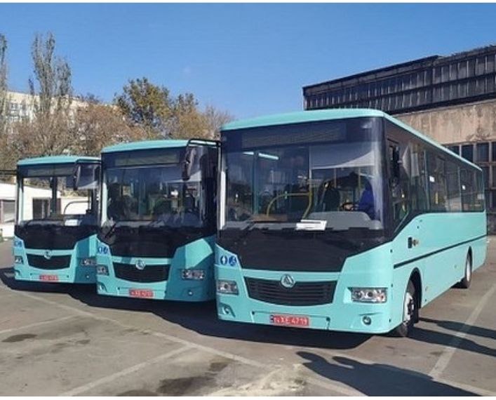 У Херсоні автобуси вийшли на 22 маршрути