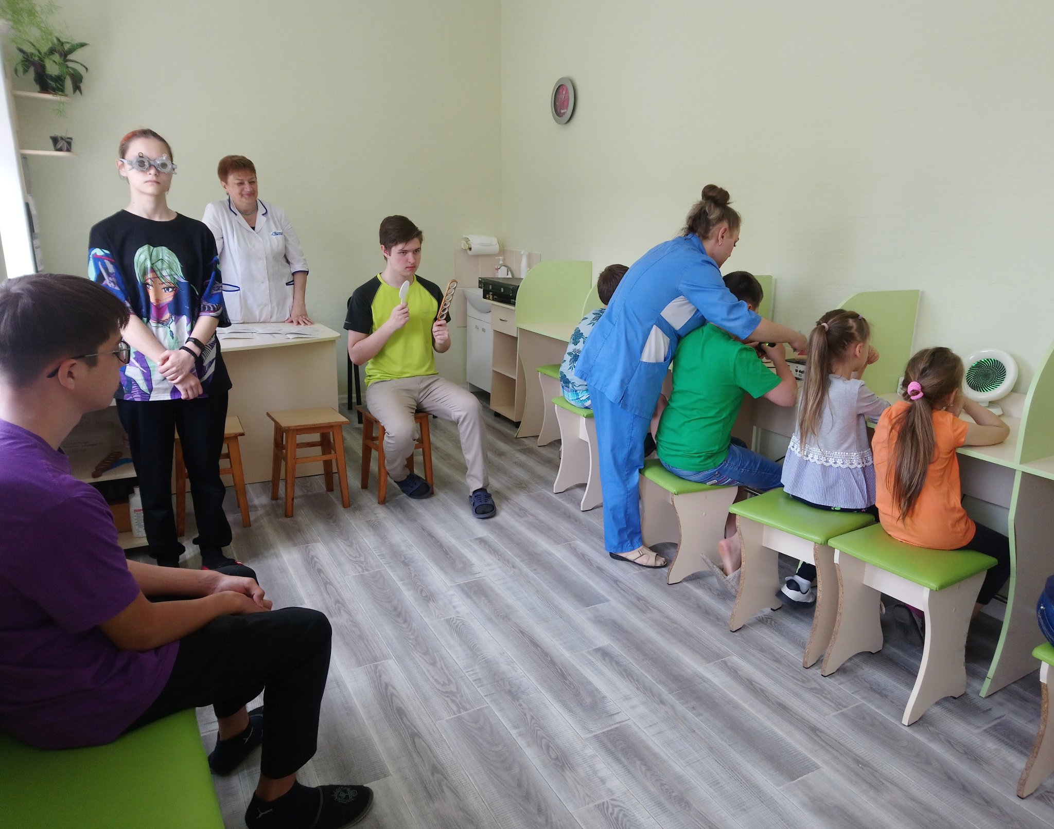 У Херсоні діти з порушеннями зору та неврологічною патологією проходять безкоштовну реабілітацію