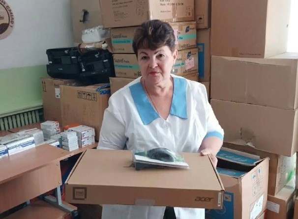 Комп'ютерне обладнання для лікарень Херсонщини