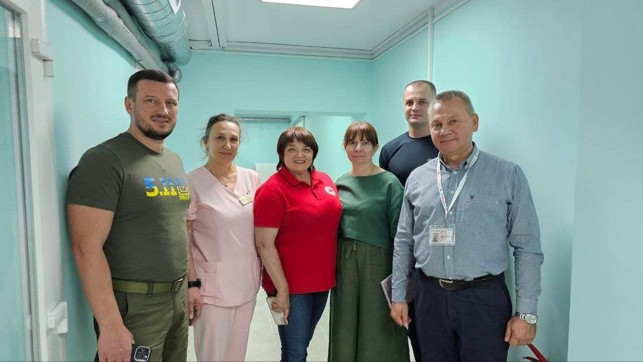 Відремонтовано укриття в одній із лікарень Херсона
