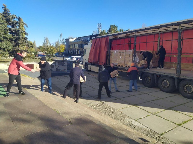 Продуктові набори отримали родини з Херсонщини
