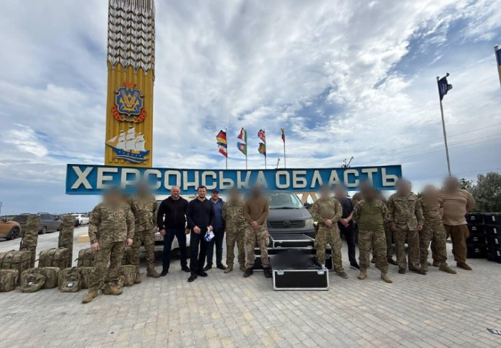 До  Дня Морської піхоти бійців на Херсонському напрямку забезпечили системами РЕБ