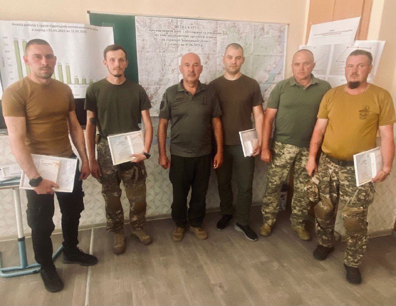 Саперам, які розміновують Херсонщину, вручили відзнаки