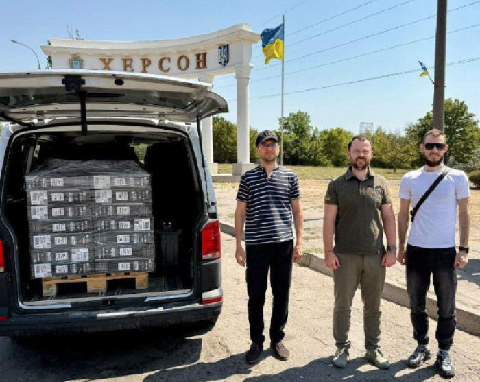 На Херсонщину передали оргтехніку для лікарень