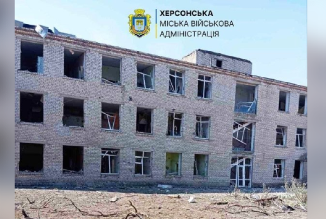 В Херсонській громаді пошкоджено об'єкти соціальної сфери